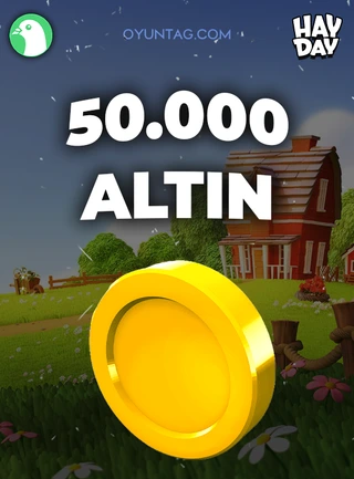 Hay Day 50.000 Altın Satın Al