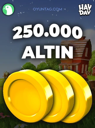 Hay Day 250.000 Altın Satın Al