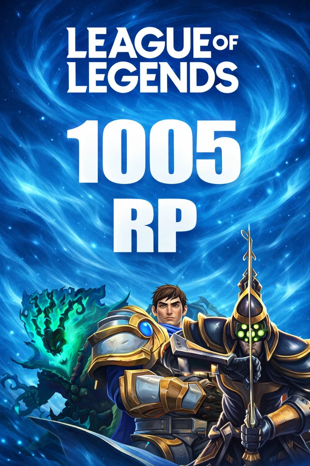 League of Legends 1005 RP Şansı Satın Al
