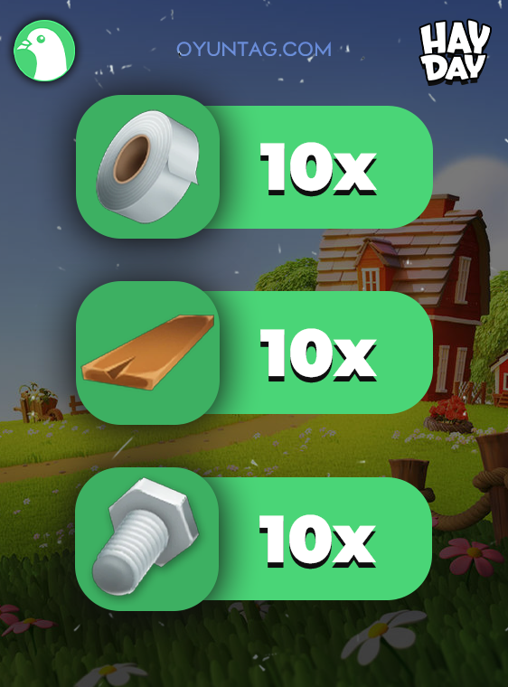 Hay Day 10x Ağıl Malzemesi
