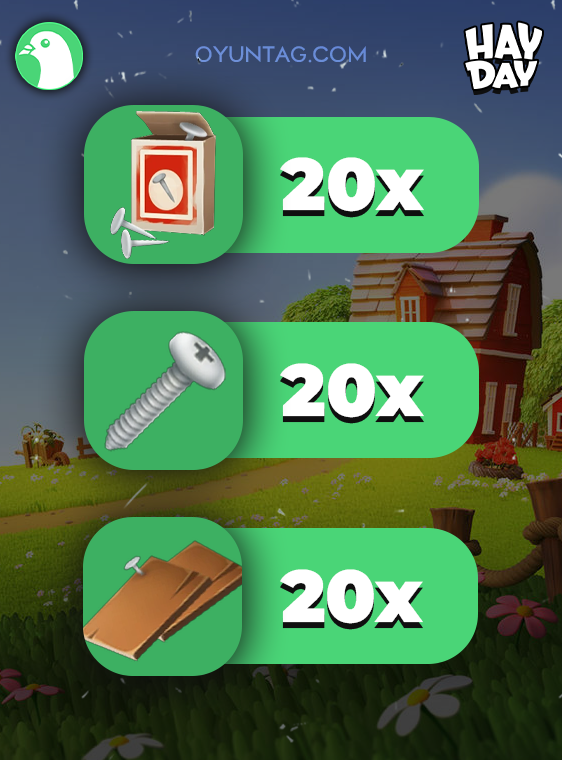Hay Day 20x Ambar Malzemesi