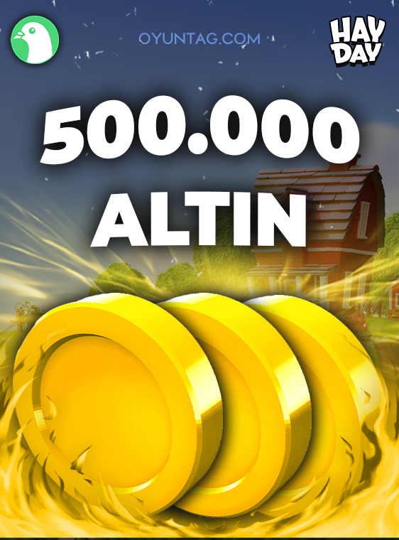 Hay Day 500.000 Altın Satın Al