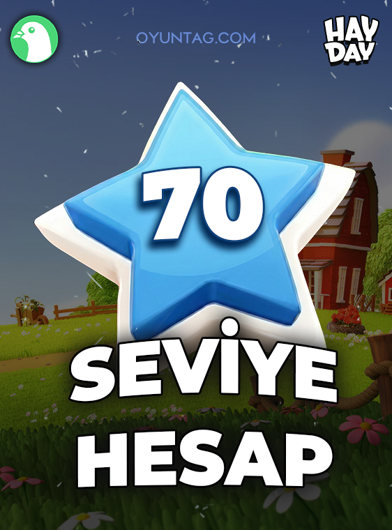 Hay Day 70 Seviye Hesap
