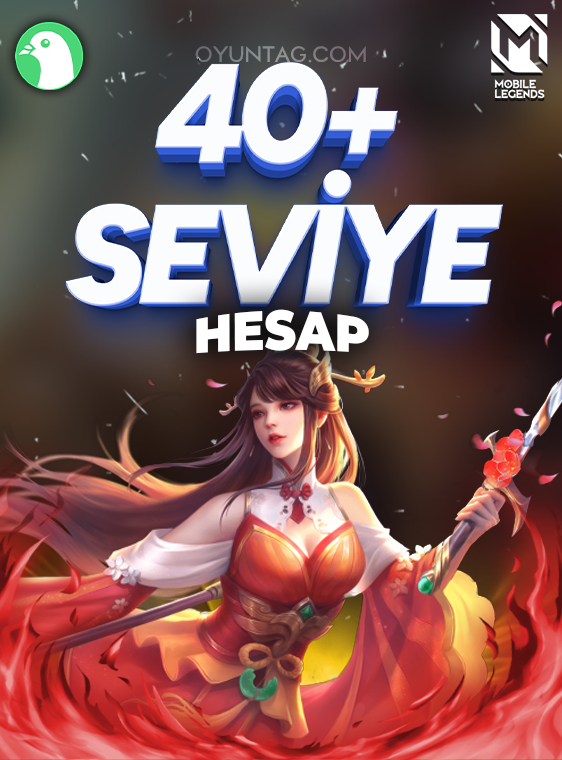 MLBB 40+ Level Garanti Hesap
