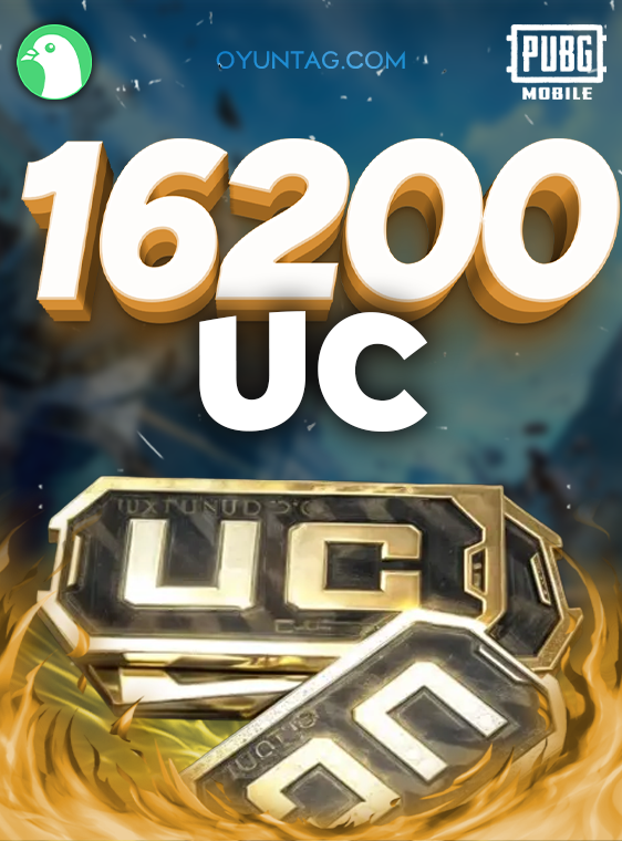 PUBG Mobile 16200 UC Şansı