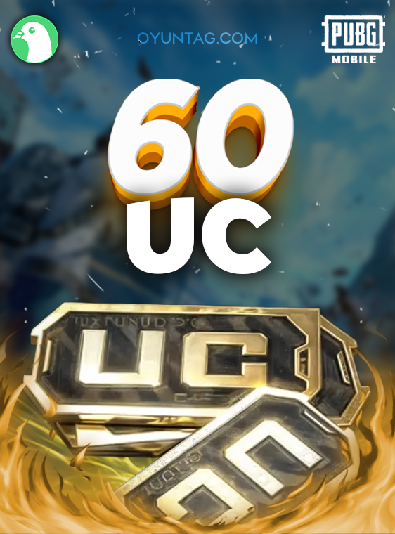 PUBG Mobile 60 UC (TR) ID Yükleme