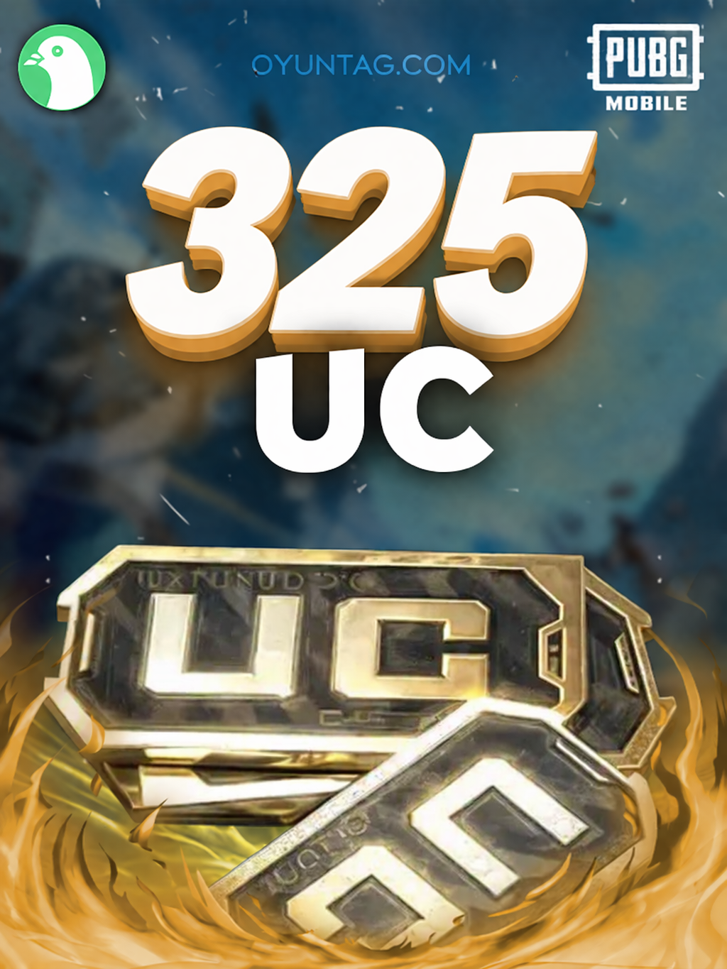 PUBG Mobile 325 UC (TR) ID Yükleme