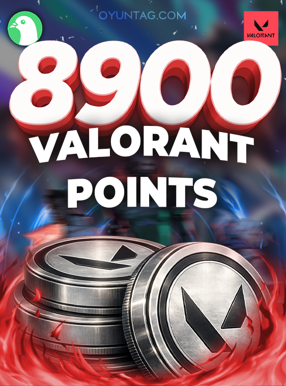 Valorant 8900 VP Satın Al